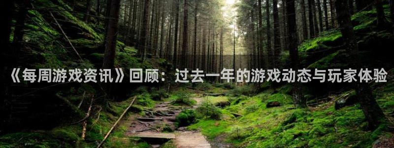 长征娱乐官网登录：《每周游戏资讯》回顾：过去一年的游戏动态与