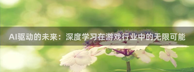 长征娱乐下载：AI驱动的未来：深度学习在游戏行业中的无限可能